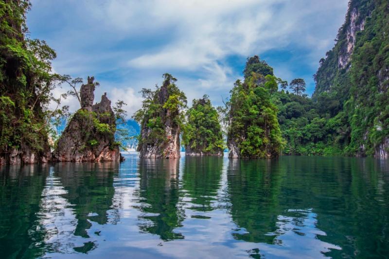 De lagune van Khao Sok 2 dagen